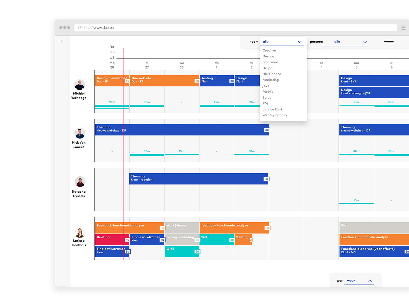 Duo planner